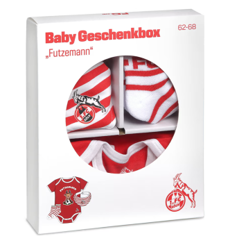 1. FC Köln - Baby Geschenkbox "Futzemann"